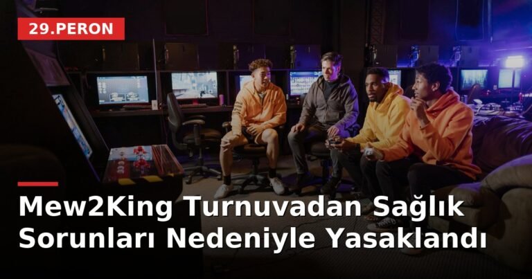 Mew2King Turnuvadan Sağlık Sorunları Nedeniyle Yasaklandı