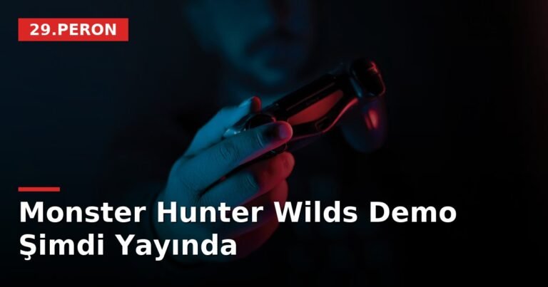 Monster Hunter Wilds Demo Şimdi Yayında