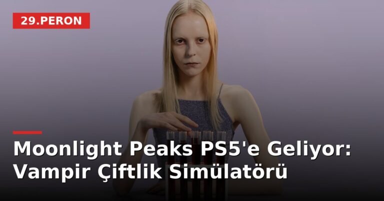 Moonlight Peaks PS5'e Geliyor: Vampir Çiftlik Simülatörü