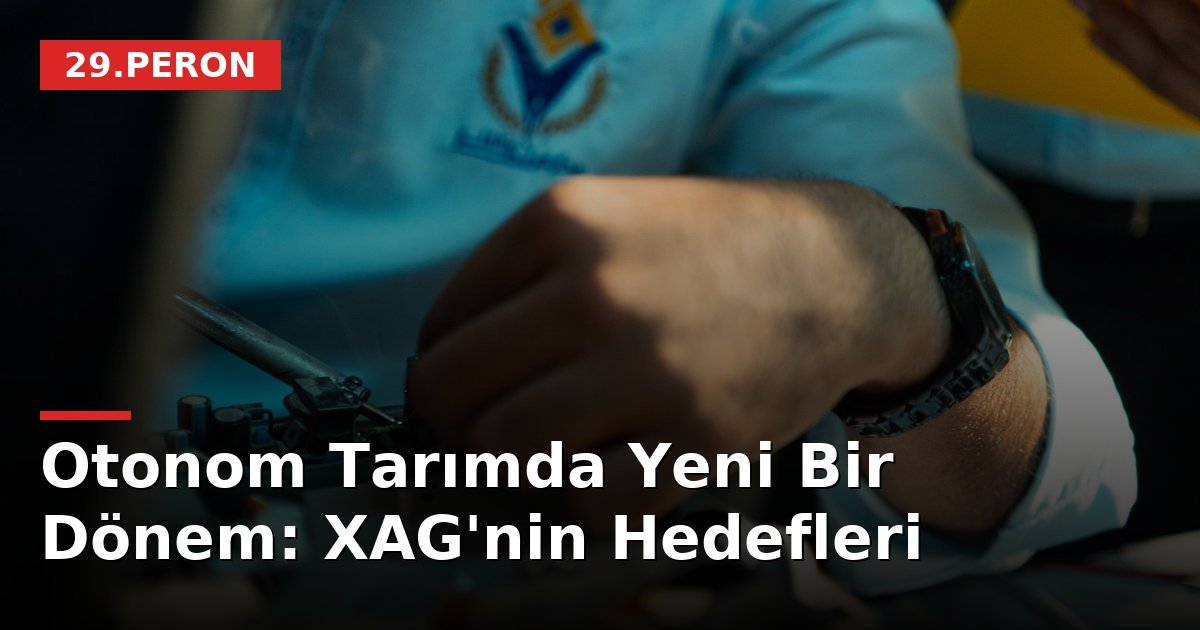 Otonom Tarımda Yeni Bir Dönem: XAG'nin Hedefleri