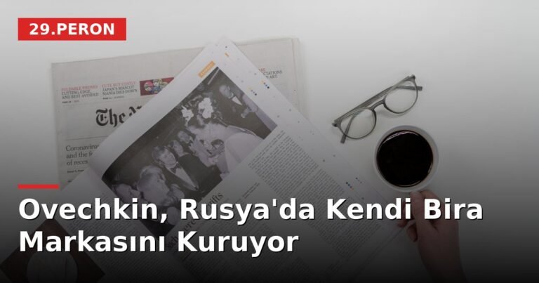 Ovechkin, Rusya'da Kendi Bira Markasını Kuruyor