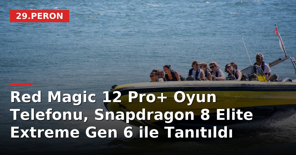 Red Magic 12 Pro+ Oyun Telefonu, Snapdragon 8 Elite Extreme Gen 6 ile Tanıtıldı
