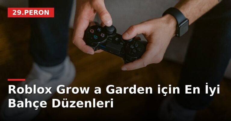 Roblox Grow a Garden için En İyi Bahçe Düzenleri