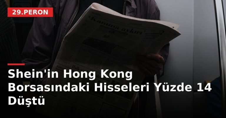 Shein'in Hong Kong Borsasındaki Hisseleri Yüzde 14 Düştü