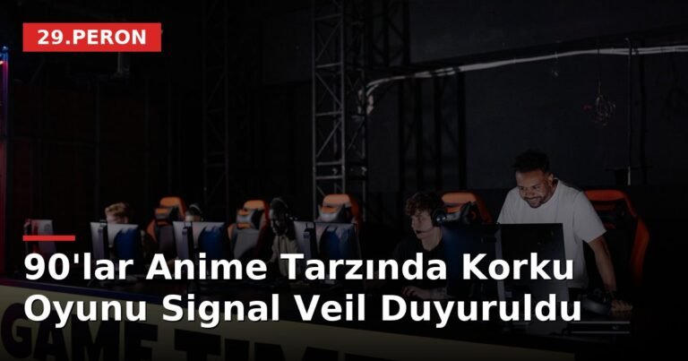 90'lar Anime Tarzında Korku Oyunu Signal Veil Duyuruldu