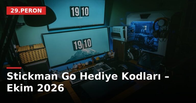 Stickman Go Hediye Kodları – Ekim 2026