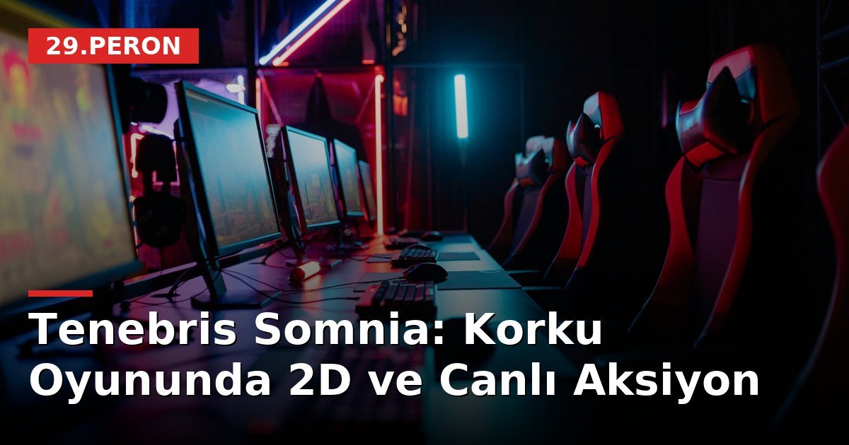 Tenebris Somnia: Korku Oyununda 2D ve Canlı Aksiyon