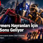 Transformers karakterleri ve Prime Video logosuyla hazırlanan, Transformers dizilerinin platformdan kaldırılacağını duyuran haber görseli.