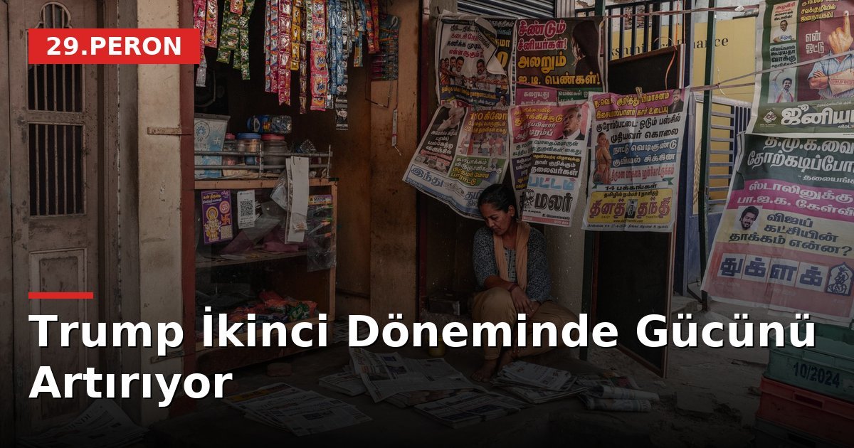Trump İkinci Döneminde Gücünü Artırıyor
