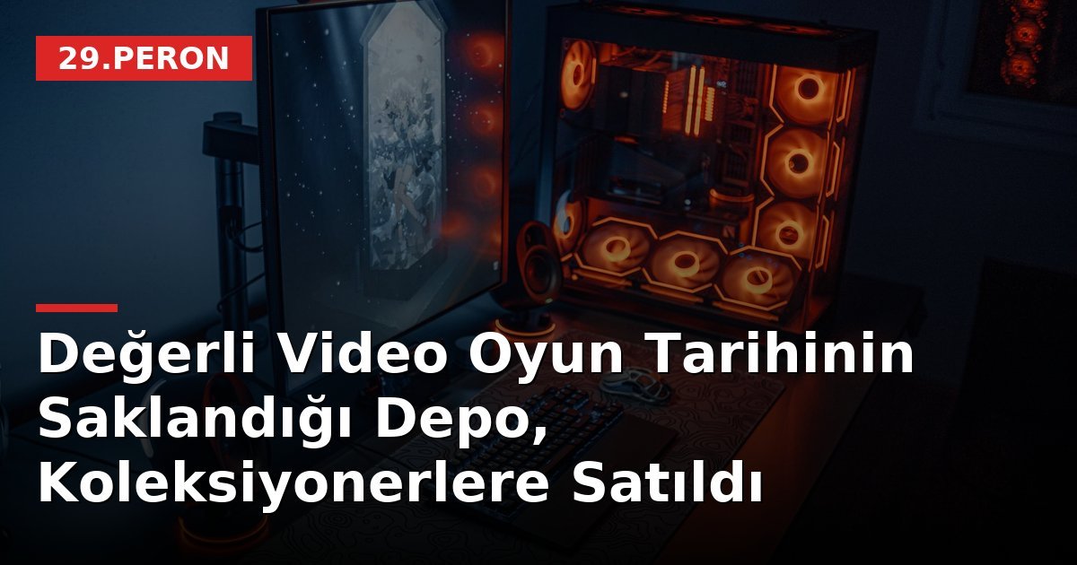 Değerli Video Oyun Tarihinin Saklandığı Depo, Koleksiyonerlere Satıldı