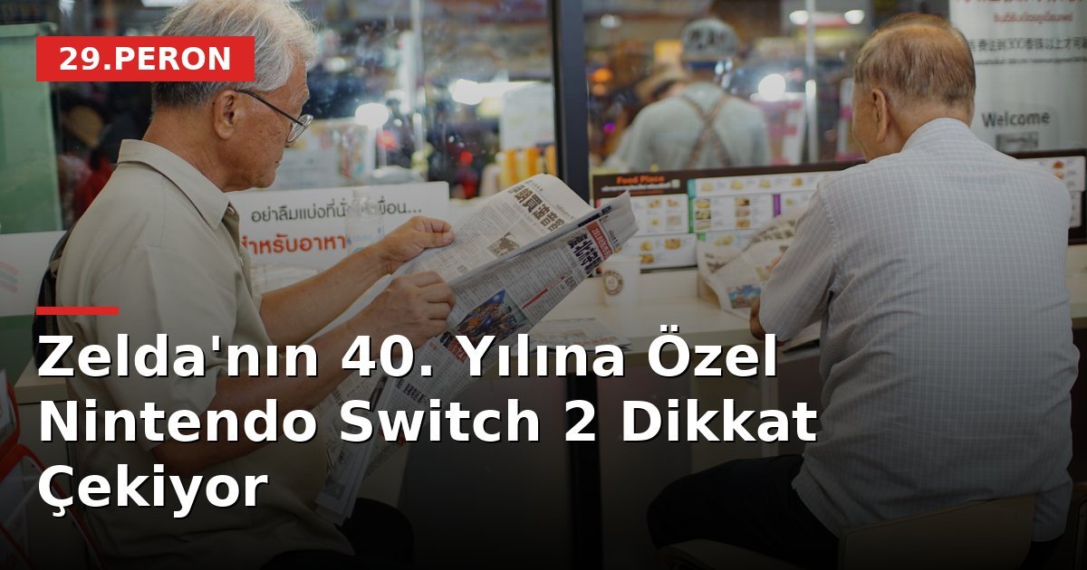 Zelda'nın 40. Yılına Özel Nintendo Switch 2 Dikkat Çekiyor