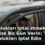 zorunlulukları iptal etmek: Kendinize Bir Gün Verin: Tüm Zorunlulukları İptal Edin